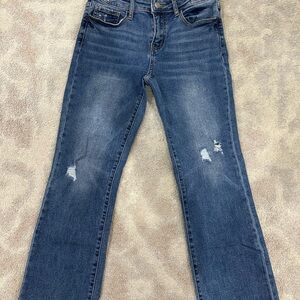 Classic Blue Straight Leg Women's Jeans